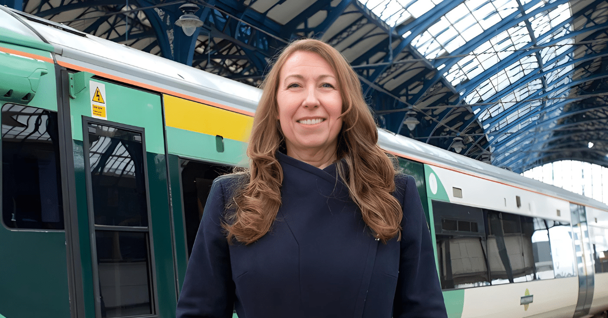 All aboard for positive change: How CEO Angie Doll is leading a new railway era