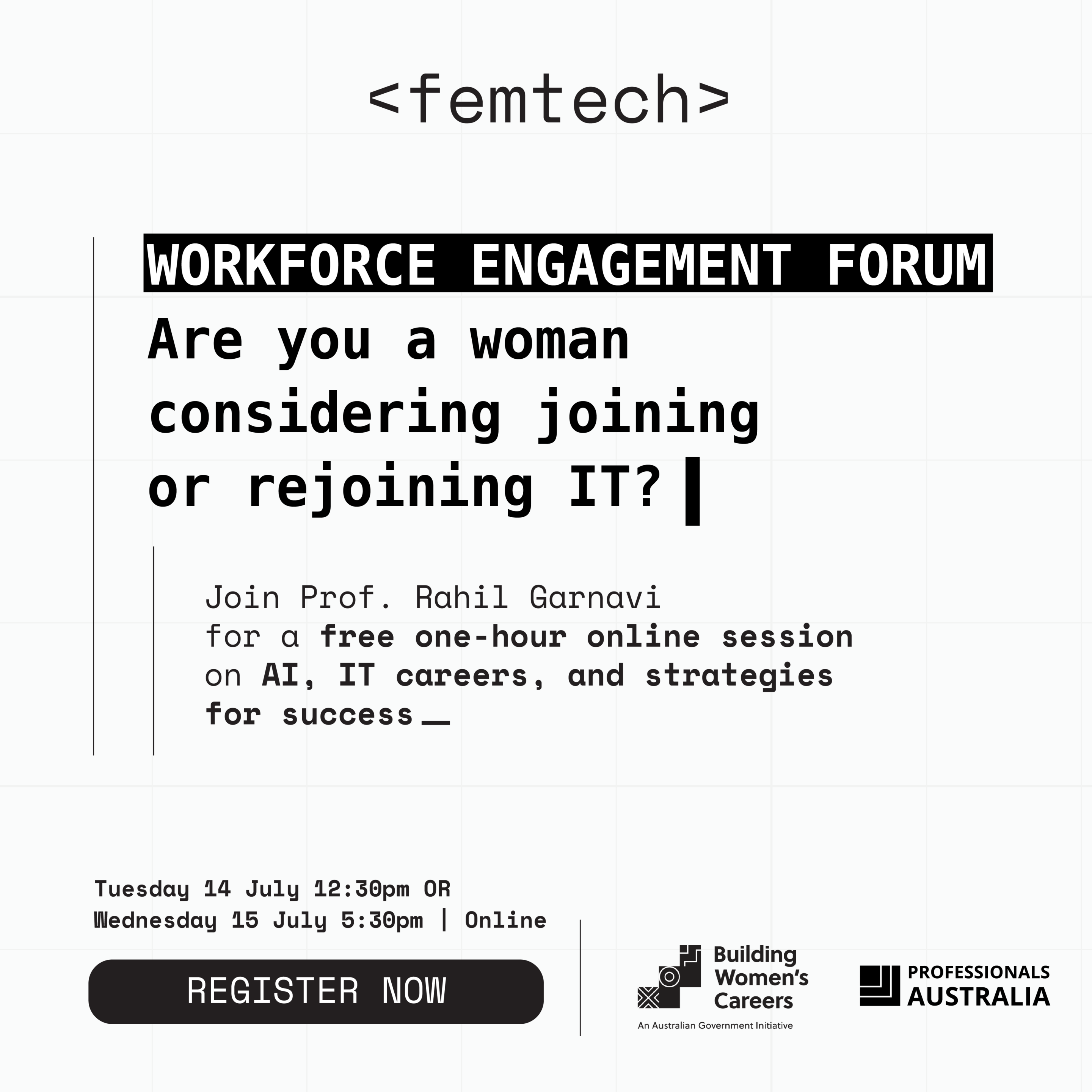 Online workforce engagement forums