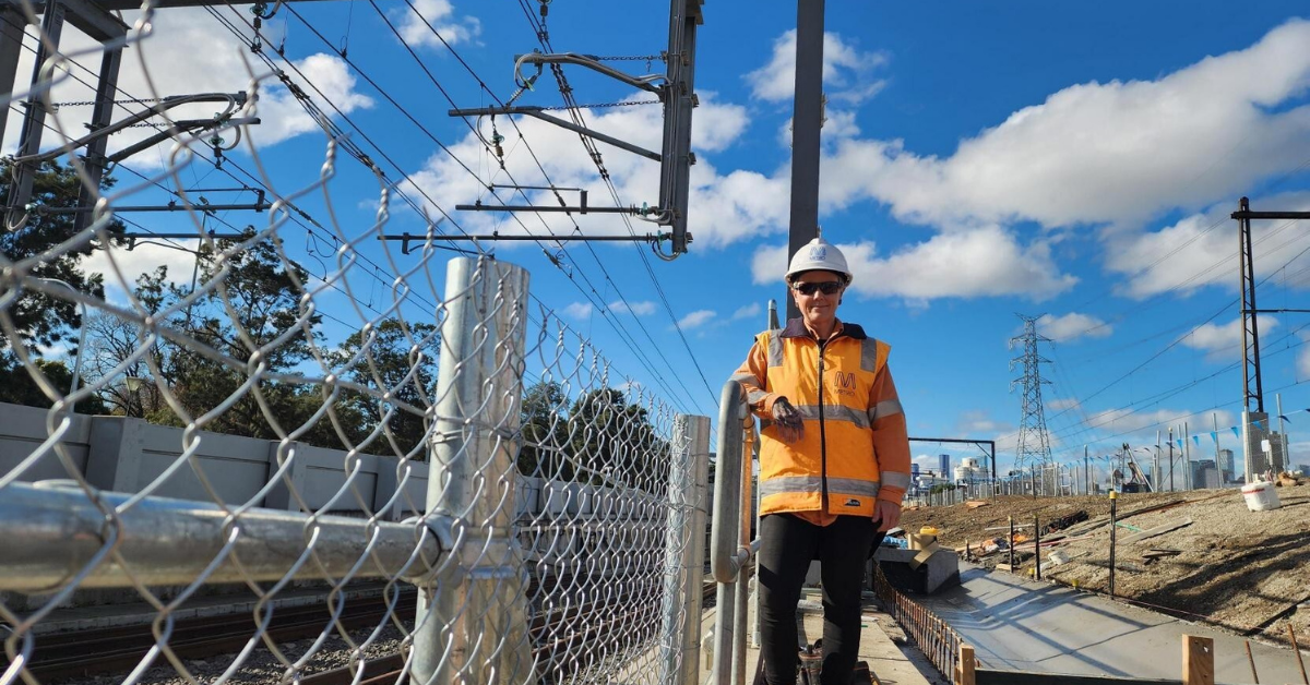 Metro Trains Bel McCreddan, Works Officer