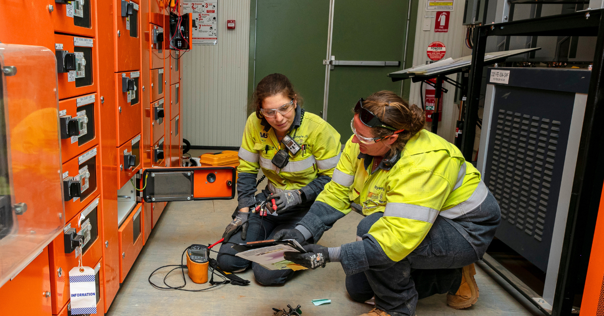 Electrical apprenticeship at Gold Fields