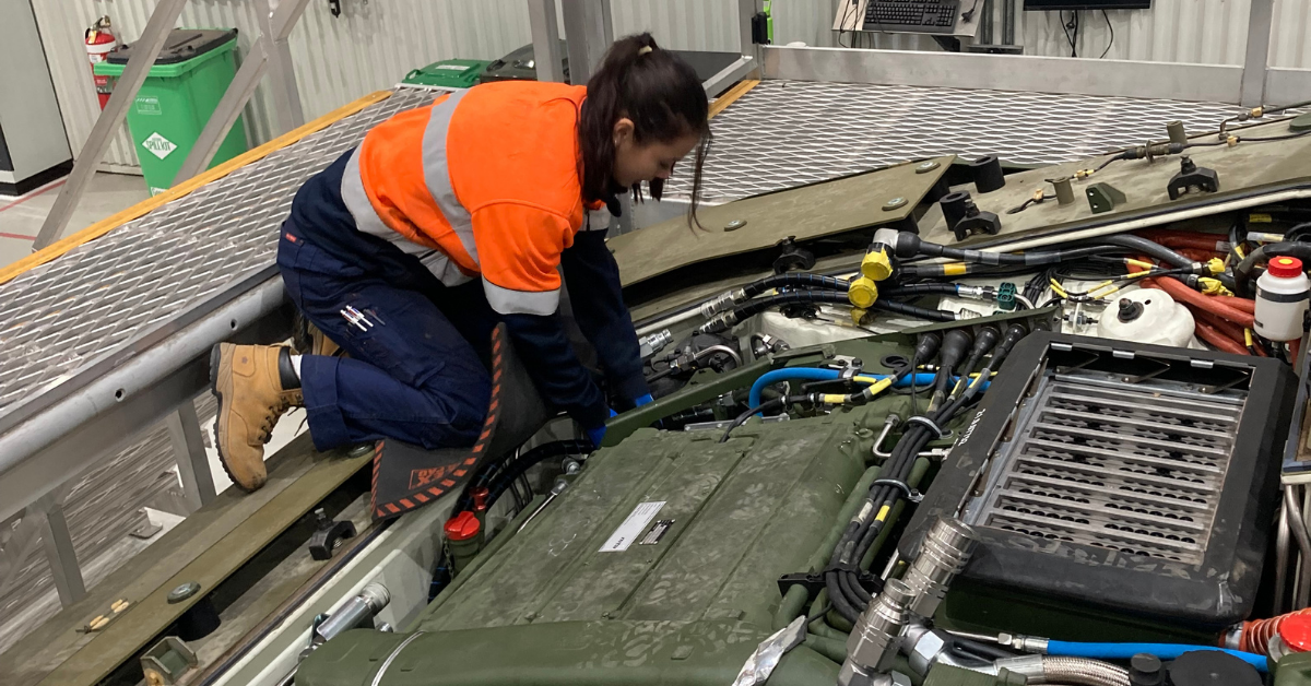 Rheinmetall Bel McCreddan, Works Officer
