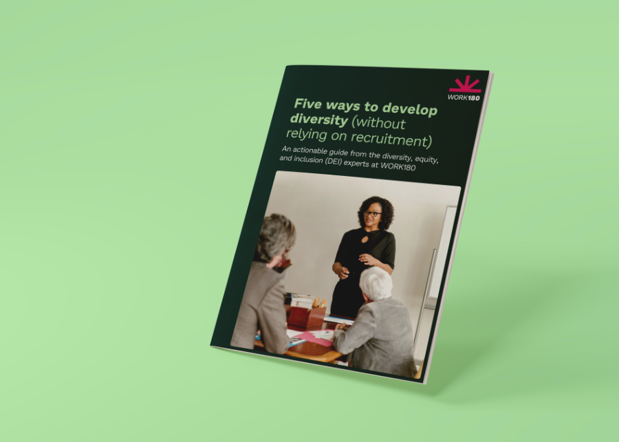 Front cover of five ways to develop diversity guide
