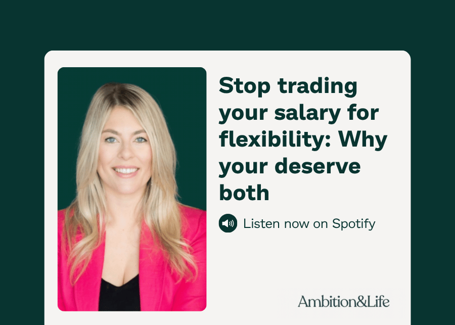 Stop trading your salary for flexibility: Why you deserve both