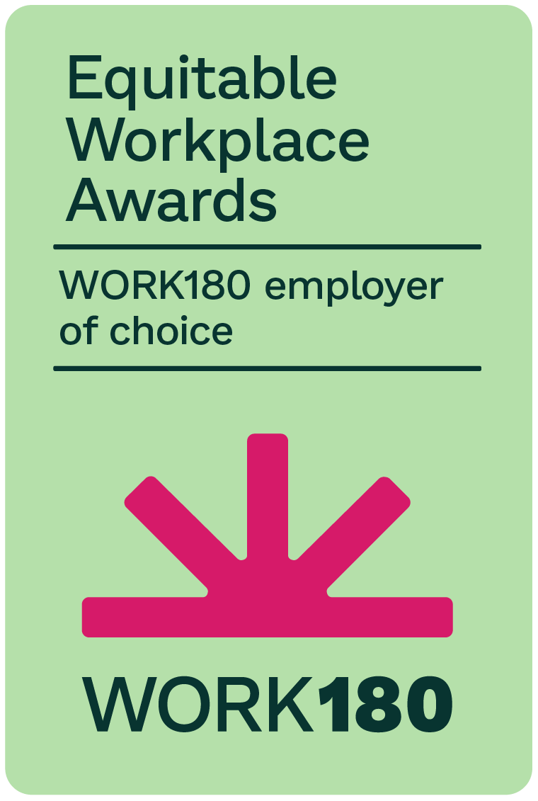 Inclusive and anti-discriminatory culture award badge